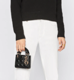 MICRO LADY DIOR BAG Black Cannage Lambskin - Image 5