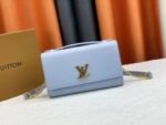 Louis Vuitton M56136 Lockme Clutch Purse - Image 2