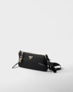 Small Re-Nylon and Leather Shoulder Bag - Image 2