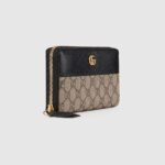 GG Marmont Bi-Color Zip Around Wallet - Image 4
