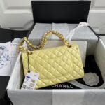 Chanel Classic 11.12 Handbag Gold Hardware - Image 2