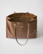 Prada Large Leather Tote Bag - Image 4
