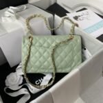 Chanel Small Classic Handbag Caviar Gold Hardware - Image 2