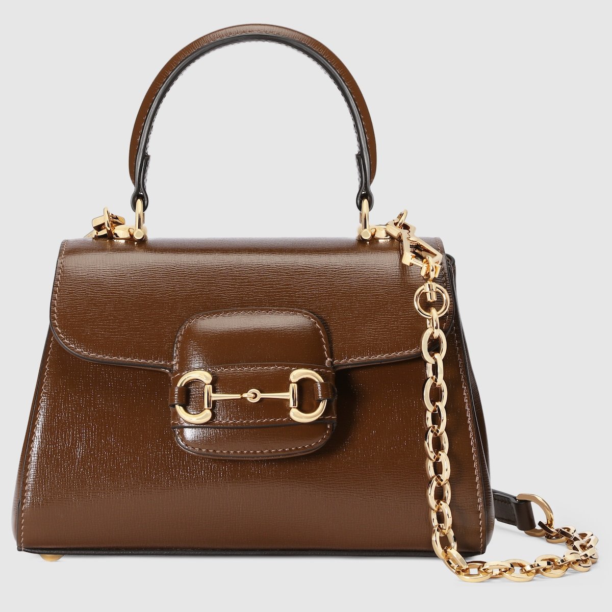 067c25cd7548490da2ceb732a2d0e148.jpg Gucci Horsebit 1955 Mini Top Handle Bag - Image 1