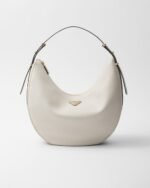 Prada Arqué Large Leather Shoulder Bag