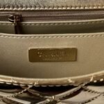 Chanel AS4648 Flap Bag Star Coin Purse Mirrored Calfskin Metallic Calfskin & Gold Metallic Gold - Image 7