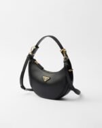 Prada Arqué Small Leather Shoulder Bag - Image 2
