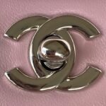 Chanel Classic 11.12 Handbag Silver Hardware - Image 6