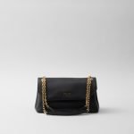 Prada Doux Medium Leather Shoulder Bag