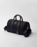Prada Re-Edition 1978 Medium Re-Nylon and Saffiano Leather Top-Handle Bag - Image 2