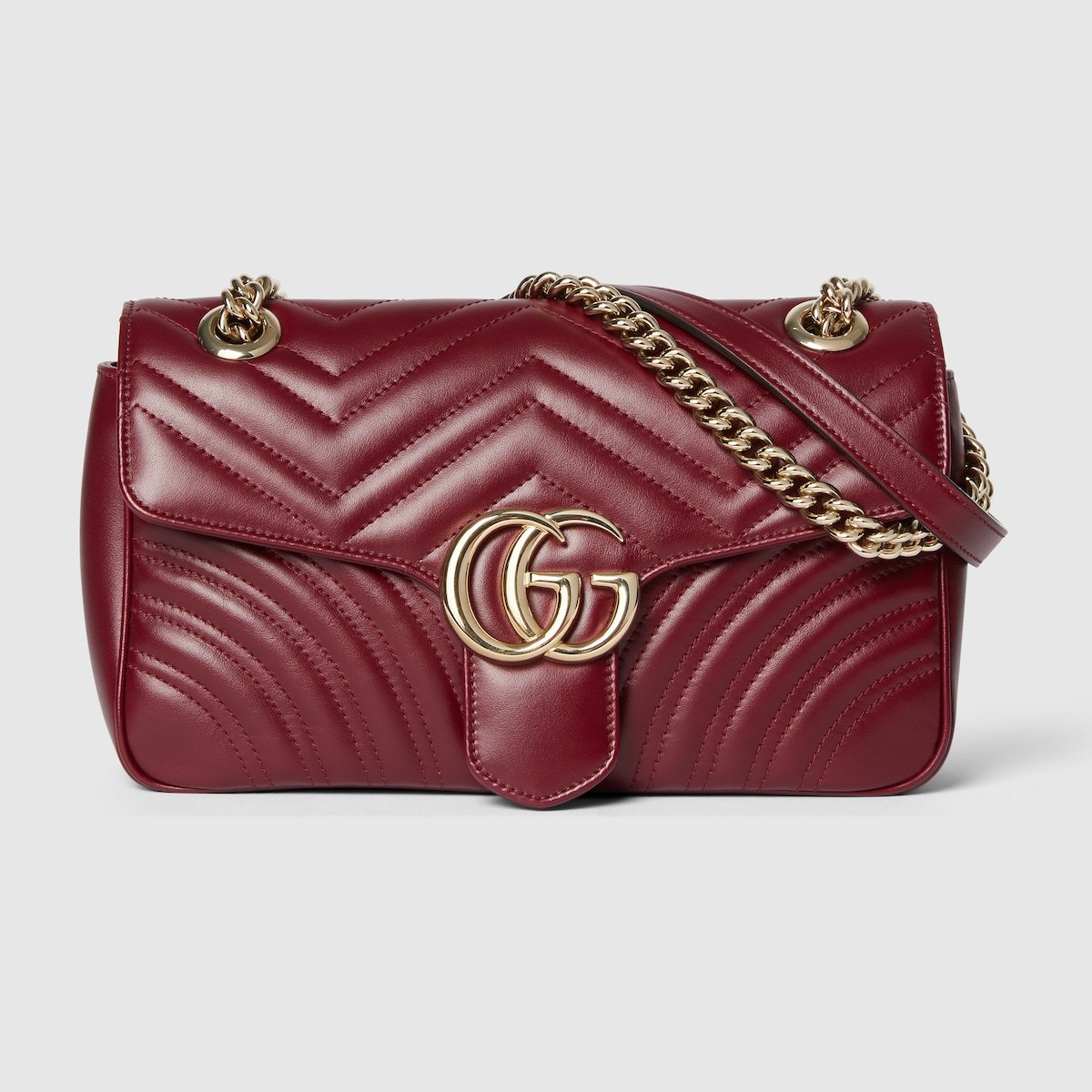 24b5b9e0510047ea9c00f47247c6a78f.jpg GG Marmont Small Shoulder Bag - Image 1
