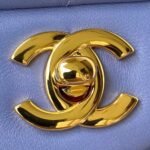 Chanel Classic 11.12 Handbag Gold Hardware - Image 3