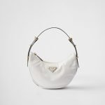 Prada Arqué Naplak Patent Leather Shoulder Bag