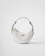 Prada Arqué Naplak Patent Leather Shoulder Bag