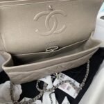 Chanel Classic 11.12 Handbag Silver Hardware - Image 5
