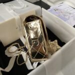 Chanel AS4648 Flap Bag Star Coin Purse Mirrored Calfskin Metallic Calfskin & Gold Metallic Gold - Image 4