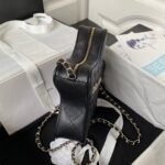 Chanel 24C AS4579 Star Bag Black Lambskin Light Gold Hardware - Image 4