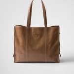 Prada Large Leather Tote Bag