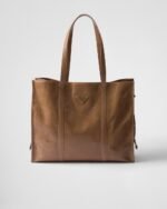 Prada Large Leather Tote Bag