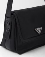 Small Padded Re-Nylon Shoulder Bag - Image 3