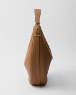 Prada Arqué Large Leather Shoulder Bag - Image 3