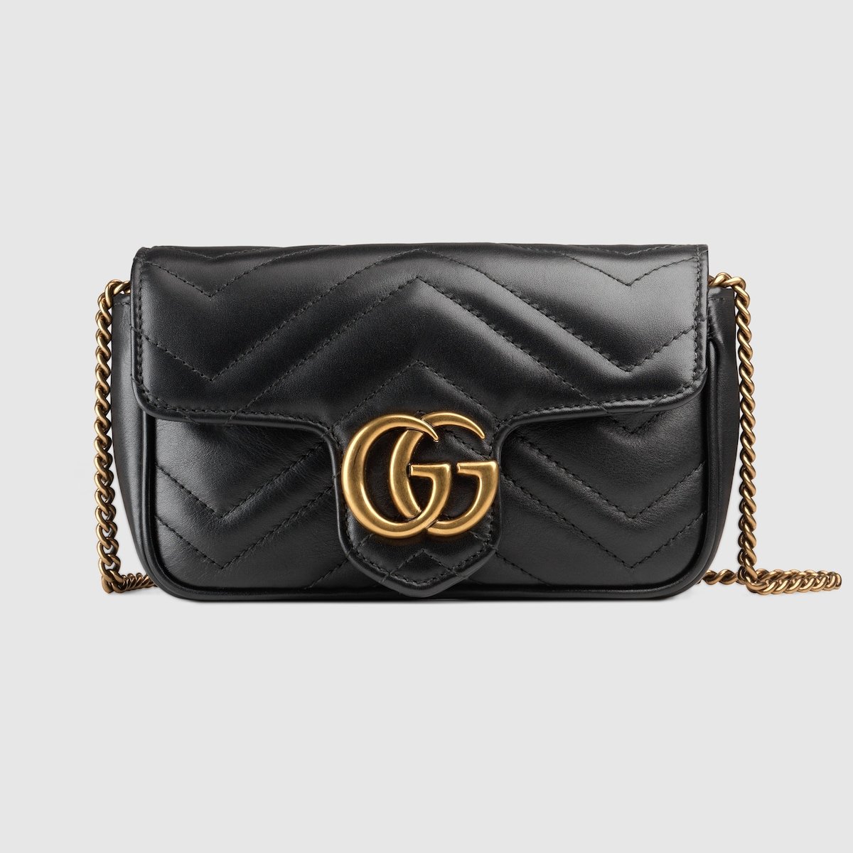 2ee74121e0724abaafdcea4cef158d17.jpg GG Marmont Leather Super Mini Bag - Image 1