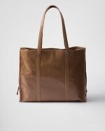 Prada Large Leather Tote Bag - Image 5