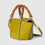 Mini Bamboo Top Handle Tote Bag - Image 2