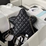 Chanel 24C AS4579 Star Bag Black Lambskin Light Gold Hardware - Image 2