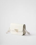Saffiano Leather Flap Shoulder Bag - Image 2