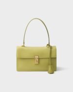 Prada Soft Sound Medium Leather Shoulder Bag