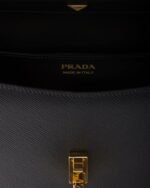 Saffiano Leather Flap Shoulder Bag - Image 3