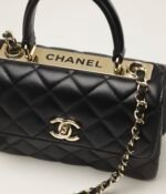CHANEL MINI FLAP BAG WITH TOP HANDLE - Image 5