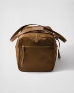 Large Re-Nylon Top-Handle Bag With Padlock - Image 5
