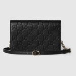 GG Emblem Super Mini Shoulder Bag - Image 5
