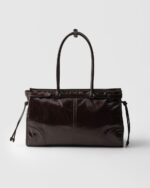 Prada Bonnie Large Leather Handbag - Image 6