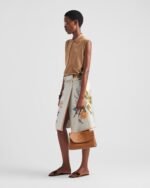 Prada Doux Medium Leather Shoulder Bag - Image 6