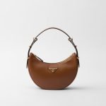 Prada Arqué Small Leather Shoulder Bag