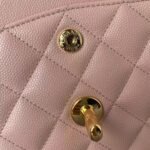 Chanel Small Classic Handbag Caviar Gold Hardware - Image 6