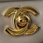 Chanel Classic 11.12 Handbag Gold Hardware - Image 3