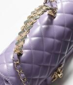 CHANEL MINI FLAP BAG WITH TOP HANDLE - Image 4