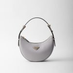 Prada Arqué Small Leather Shoulder Bag