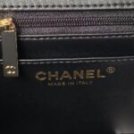 Chanel 24A AS4924 Mini Flap Bag With Top Handle Black - Image 7