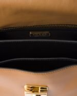 Prada Soft Sound Small Leather Shoulder Bag With Charms - Image 5