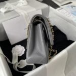 Chanel Small Classic Handbag Gold Hardware - Image 4