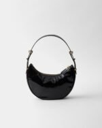 Prada Arqué Naplak Patent Leather Shoulder Bag - Image 6