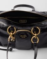 Prada Dangle Medium Leather Top-Handle Bag - Image 3