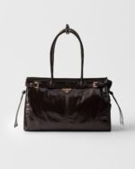 Prada Bonnie Large Leather Handbag