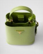 Prada Panier Saffiano Leather Mini-Bag - Image 4