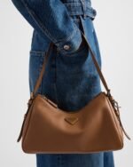 Prada Aimée Medium Leather Shoulder Bag - Image 6
